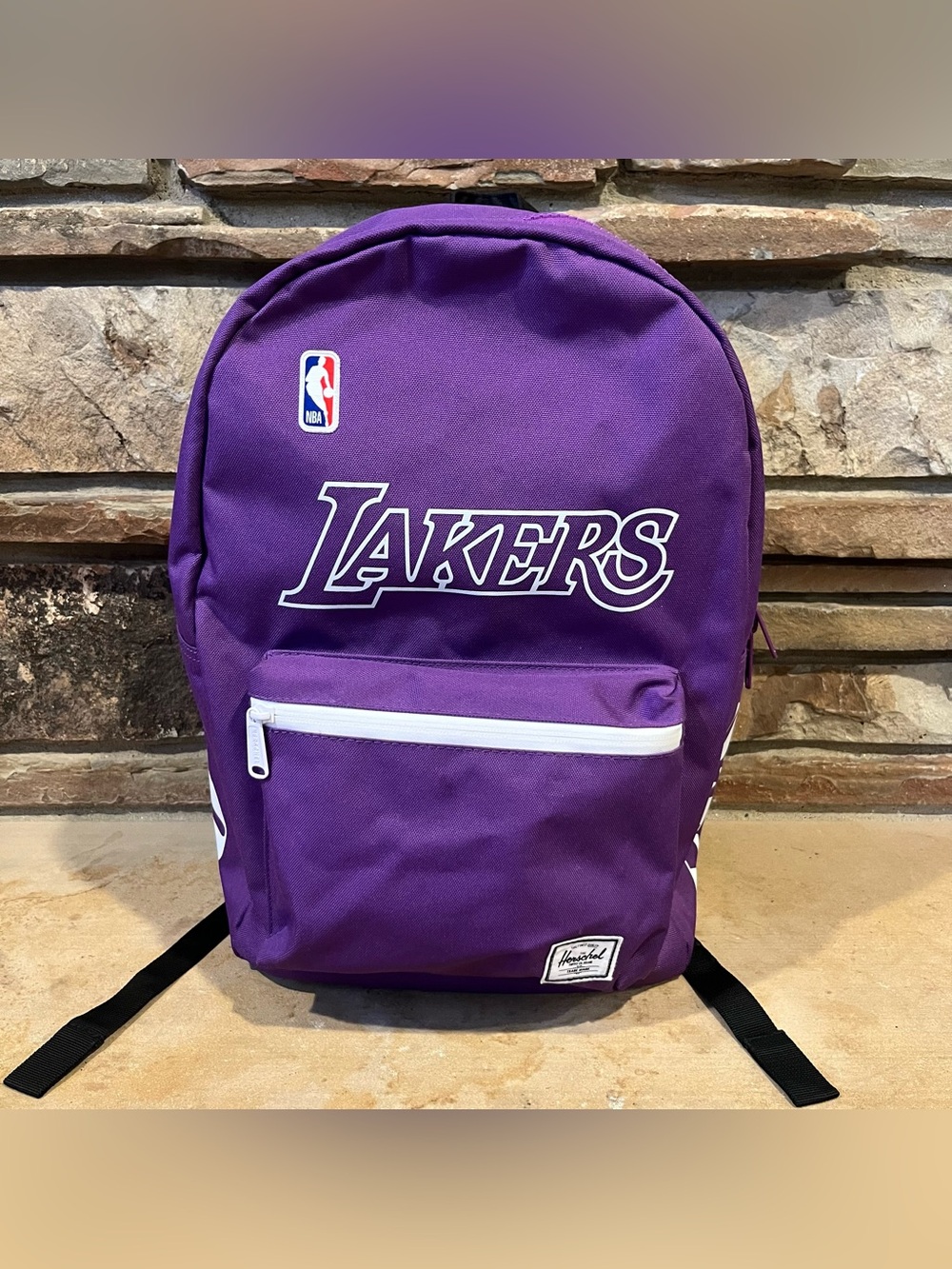 Herschel Supply Company Purple Los Angeles Lakers Backpack with White Accents